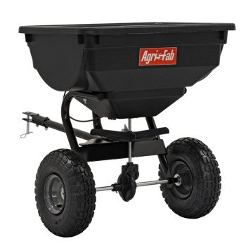 Agri-Fab 45-0530 Tow Behind Broadcast Spreader, 14,000 sq-ft Coverage Area, 120 in W Spread, 80 lb Hopper