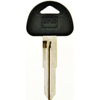 Hy-Ko 12005SUZ17 Automotive Key Blank, Brass/Plastic, Nickel, For: Suzuki Vehicle Locks