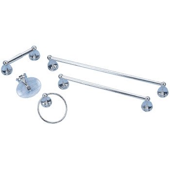 BATH ASSORTMENT 5PC CHROME    