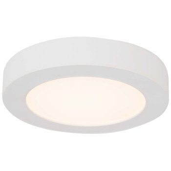 Boston Harbor CL040A WH Ceiling Light Fixture, 0.08 A, 120 V, 10 W, LED Lamp, 550 Lumens, 3000 K Color Temp