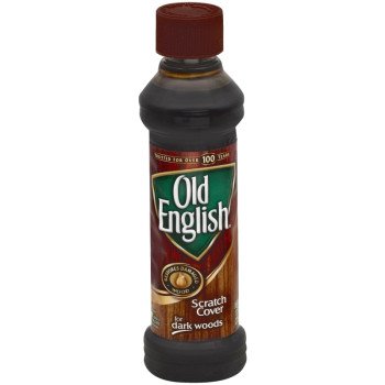 Old English 6233875144 Scratch Cover, 8 oz, Brown, Liquid, Citrus