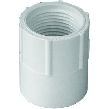 LASCO 435007CPRMC Pipe Adapter, 3/4 in, Slip x FIP, PVC, SCH 40 Schedule