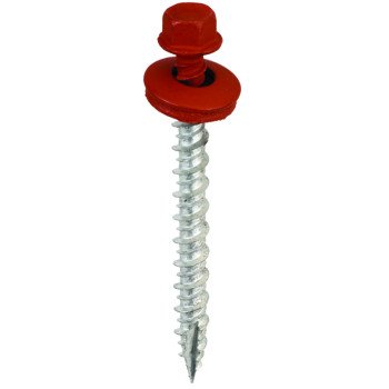 Acorn International SW-MW2BR250 Screw, #9 Thread, High-Low, Twin Lead Thread, Hex Drive, Self-Tapping, Type 17 Point, 250/BAG