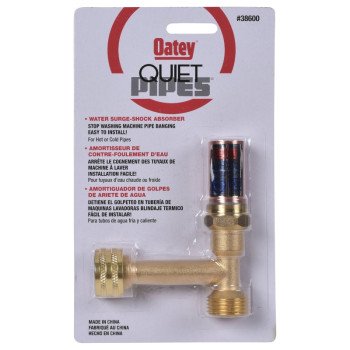 Oatey 38600 Water Supply Shock Absorber, Copper