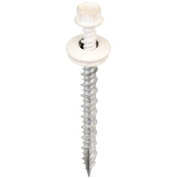 Acorn International SW-MW2W250 Screw, #9 Thread, High-Low, Twin Lead Thread, Hex Drive, Self-Tapping, Type 17 Point, 250/BAG