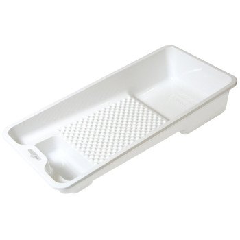 Bennett XL T-0 Paint Tray, 15 in L, 4 in W, 250 mL, Plastic, White