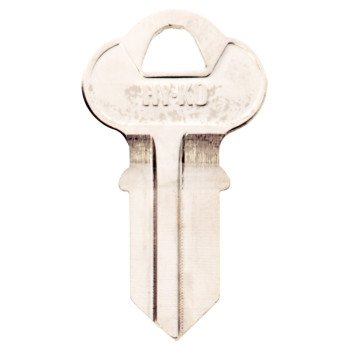 Hy-Ko 11010CG2 Key Blank, Brass, Nickel, For: Chicago CG2 Locks