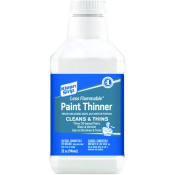 Klean Strip QKPT250SC Paint Thinner, Liquid, White, 1 qt, Can