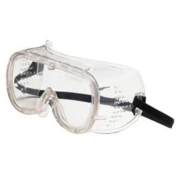 Safety Works 817697 Economical Safety Goggles, Impact Lens, Vinyl Lens, Vinyl Frame, Clear Frame