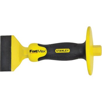 Fatmax FMHT16567 Brick Set with Guard, 3 in W Blade, 7-1/2 mm OAL, Steel Blade, Steel Handle