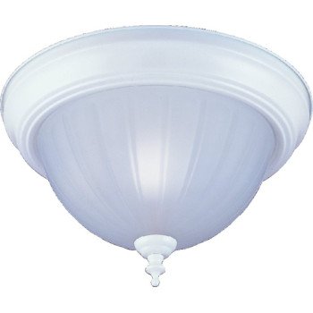 Boston Harbor F52WH01-8031-3L Ceiling Light Fixture, 0.5 A, 120 V, 60 W, 1-Lamp, A19 or CFL Lamp, Metal Fixture