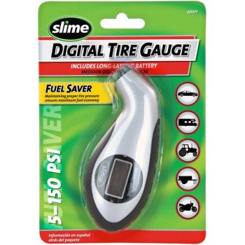 Slime 20017 Sport Tire Gauge, 5 to 150 psi