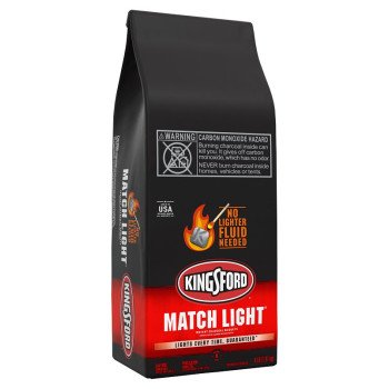 Kingsford MATCH LIGHT 32096 Wood Charcoal Briquette, 4 lb Bag