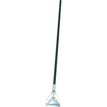 Birdwell 527-12 Wet Mop Handle, 1-1/8 in Dia, 60 in L, Metal