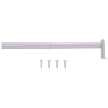 ProSource 21012PHX-PS Adjustable Closet Rod, 18 to 30 in L, Steel