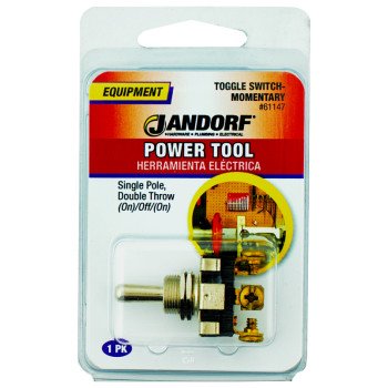 Jandorf 61147 Switch, 10/20 A, 125/250 V, SPDT, Screw Terminal