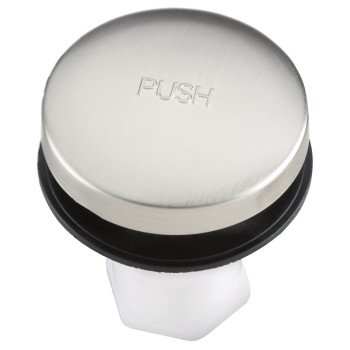 Moen M8659 Tub Drain Stopper, Brushed Nickel, For: Tub Drains