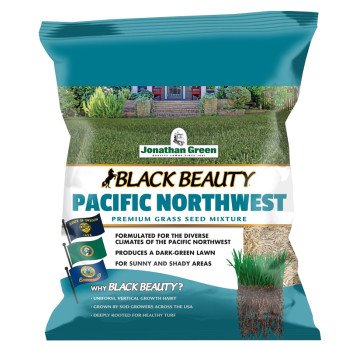 Jonathan Green Black Beauty Pacific Northwest Series 10365 Premium Grass Seed Mix, 3 lb Bag