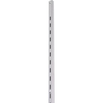 Knape & Vogt 80 80 TI 36 Shelf Standard, 320 lb, 16 ga Thick Material, 5/8 in W, 36 in H, Steel, Titanium