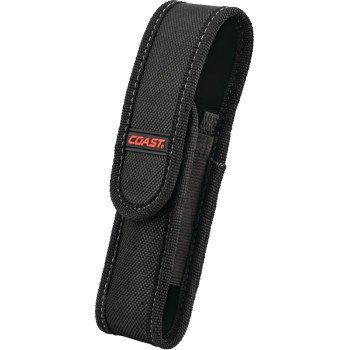 Coast 21349 Flashlight Sheath, Black, For: A25R, HP7R, TX40 and G26 Flashlights