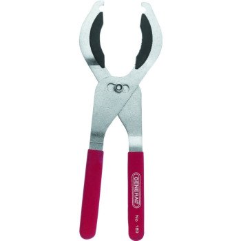 General 189 Drain Plier, 4 in Jaw Opening, 3-Position Slip Joint Jaw, Textured Handle