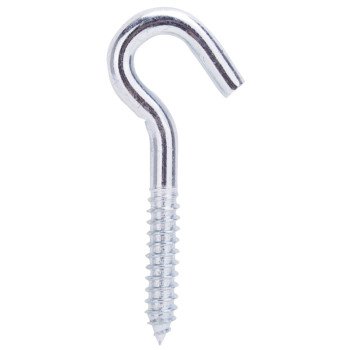 ProSource LR-405-PS Swing Hook, 3/4 In Opening, Steel, Silver, Zinc