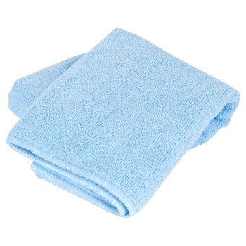 QEP 70018 Grout Cleaning Cloth, 18 in L, 18 in W, Microfiber, Blue