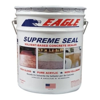 Eagle EU5 Concrete Sealer, Clear, Liquid, 5 gal Pail