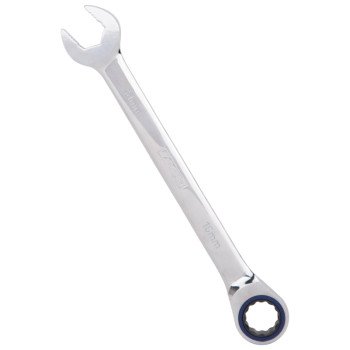 Vulcan PG18MM Combination Wrench, Metric, 18 mm Head, Chrome Vanadium Steel, Polished Mirror