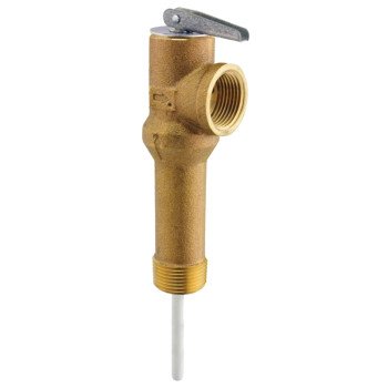 Richmond RP12575B Temperature and Pressure Relief Valve, 3/4 in, NPT, 150 psi Setting