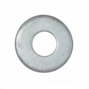 Reliable PWZ38VP Ring Washer, Flat, 7/16 in ID, 1 in OD, 1-1/32 in Thick, Steel, Zinc, 75 BX