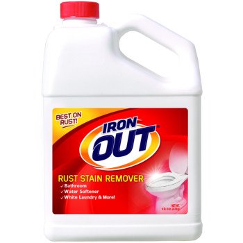 Iron OUT IO10N Rust and Stain Remover, 10 lb, Powder, Mint, White