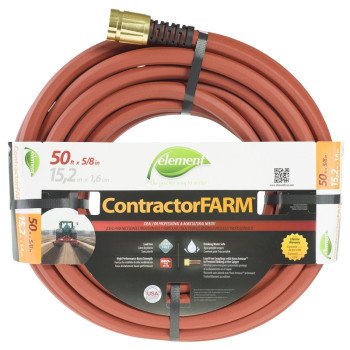 Swan ELCF58050 Water Hose, 50 ft L, Red