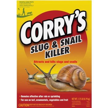 Corry's 100511427 Slug and Snail Killer, Solid, 1.75 lb Box