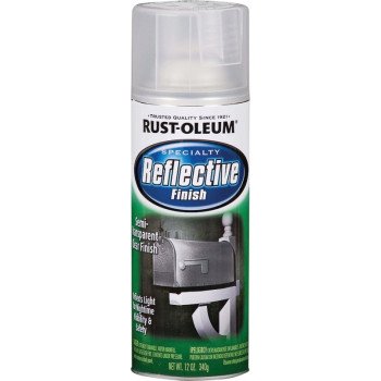 Rust-Oleum 214944 Spray Paint, Clear/Semi-Transparent, Reflective, 10 oz, Can