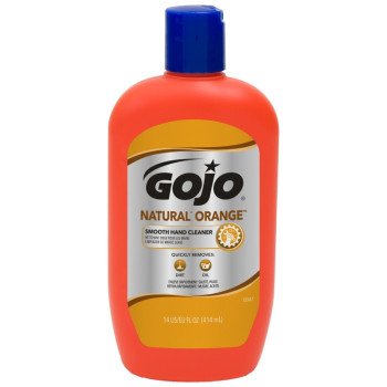 Gojo 0947-12 Hand Cleaner, Liquid, Citrus, 14 oz, Squeeze Bottle