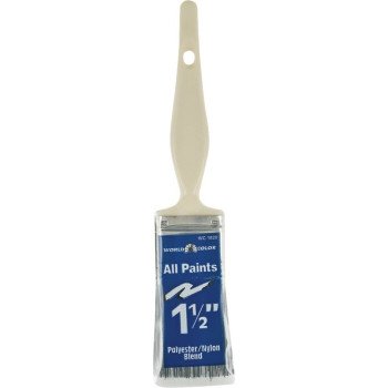 Linzer 1820-1.5 Paint Brush, 1-1/2 in W, 2-1/4 in L Bristle, Varnish Handle