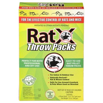 RatX 620103 Rat Killer, 12 oz Box