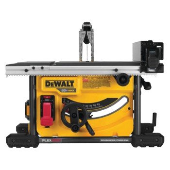 DEWALT FLEXVOLT Series DCS7485T1 Table Saw, 60 VDC, 8-1/4 in Dia Blade, 5/8 in Arbor, 24 in Rip Capacity Right