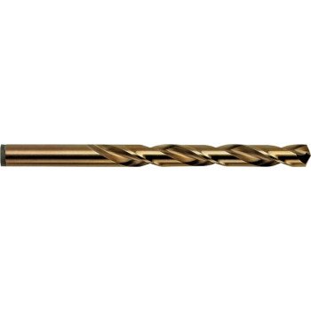 Irwin 63124 Jobber Drill Bit, 3/8 in Dia, 5 in OAL, Spiral Flute, 3/8 in Dia Shank, Cylinder Shank