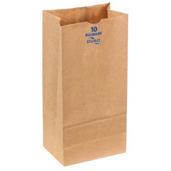 Duro Bag 71010 Heavy-Duty SOS Bag, 4-3/16 in W, 6-5/16 in L, Virgin Paper, Kraft