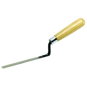 QLT 930 Tuck Pointer, 1/2 in W, 6 in L, Polymer, Hardwood Handle