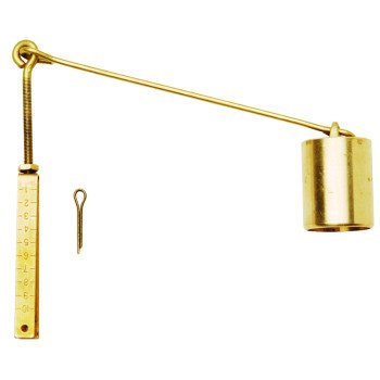 Plumb Pak PP606-22 Linkage Assembly, Brass, For: Trip-Lever 6 in Eye Wire, #10 to #32 Eye Bolts