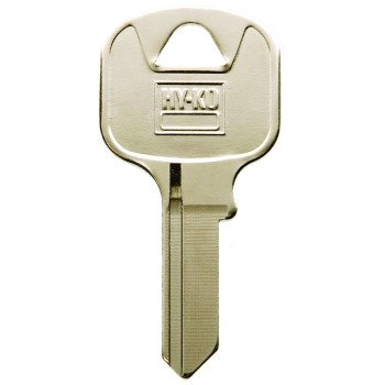 Hy-Ko 11010AB13 Key Blank, Brass, Nickel, For: Abus Cabinet, House Locks and Padlocks