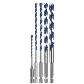 Bosch HCBG500T Hammer Drill Bit Set, 5-Piece, Carbide