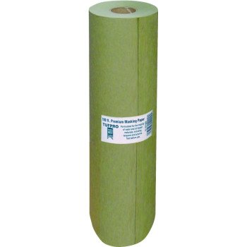 Trimaco EasyMask 12209 Trim Masking Paper, 180 ft L, 9 in W, Green