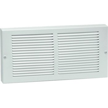 Imperial RG0033 Return Air Grille, 14 in L, 6 in W, Steel, White