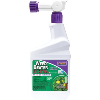 Bonide Weed Beater 312 Weed Killer, Liquid, Spray Application, 1 pt