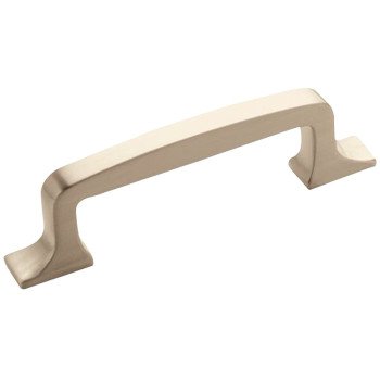 Amerock Westerly Series BP53719G10 Cabinet Pull, 4-1/4 in L Handle, 1-1/4 in H Handle, 1-1/4 in Projection, Zinc