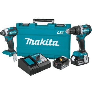 Makita XT269M Brushless Combination Kit, Battery Included, 18 V, 2-Tool, Lithium-Ion Battery